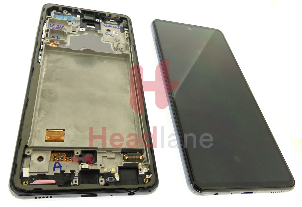 Samsung SM-A725 Galaxy A72 4G LCD Display / Screen + Touch - Black