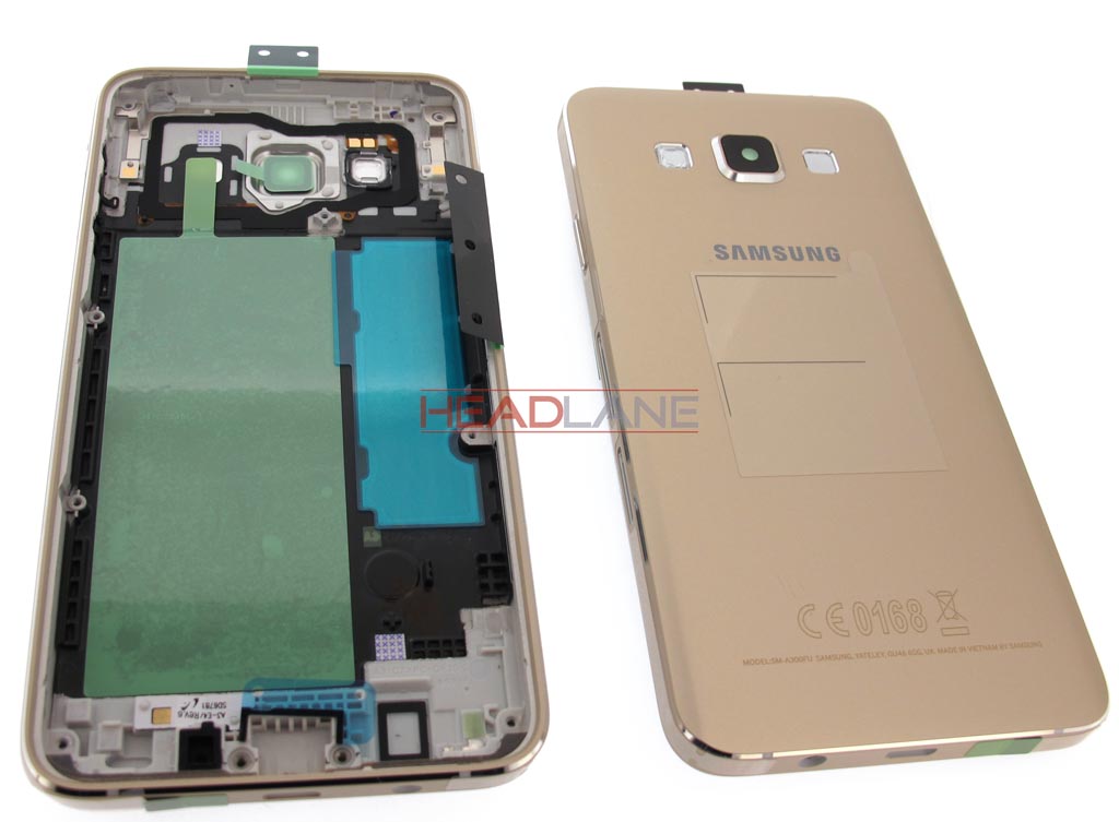 Samsung SM-A300 Galaxy A3 Middle Cover / Chassis - Gold