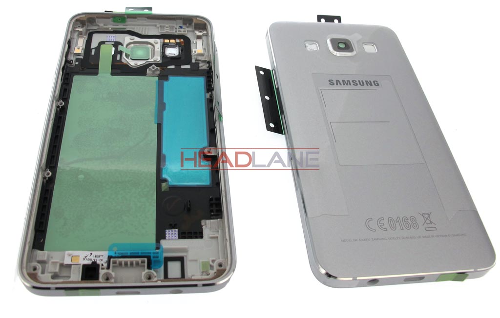 Samsung SM-A300 Galaxy A3 Middle Cover / Chassis - Silver
