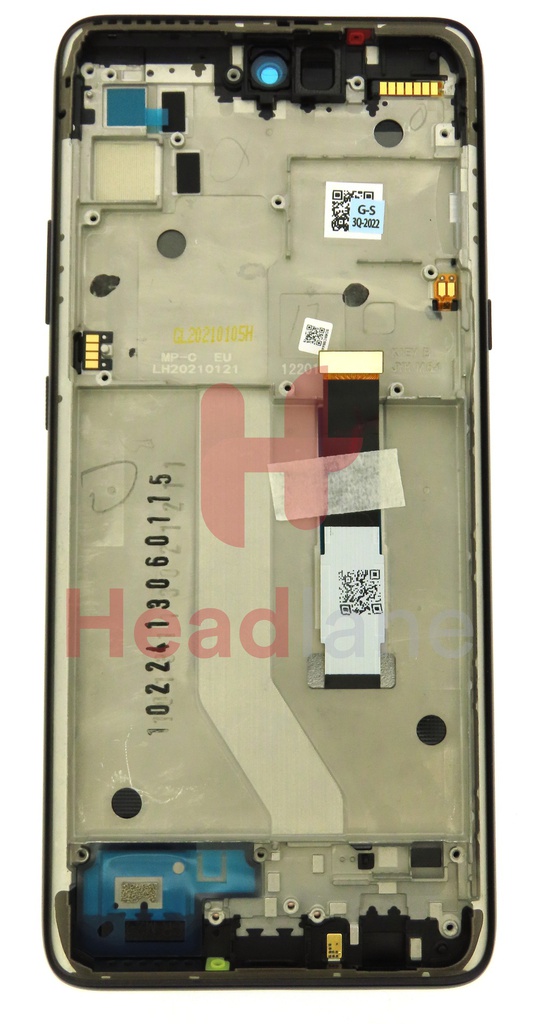 Motorola XT2113 Moto G 5G LCD Display / Screen + Touch - Grey