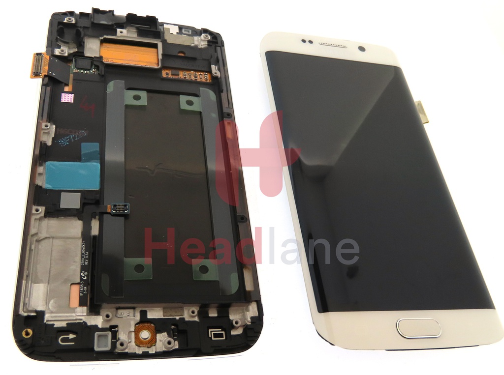 Samsung SM-G925F Galaxy S6 Edge LCD Display / Screen + Touch - White