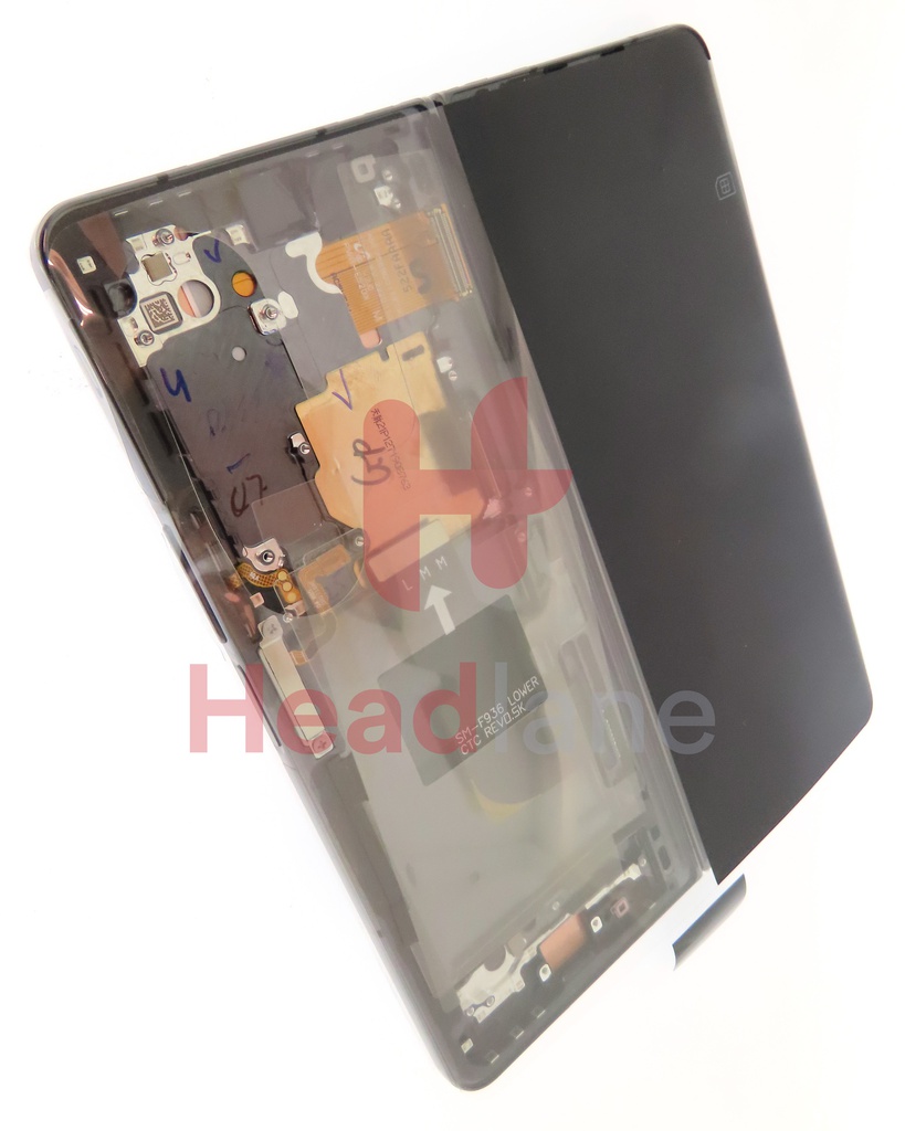 Samsung SM-F936 Galaxy Z Fold4 5G LCD Display / Screen + Touch - Phantom Black
