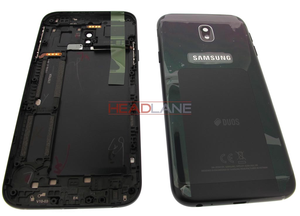 Samsung SM-J330 Galaxy J3 (2017) Battery Cover - Black