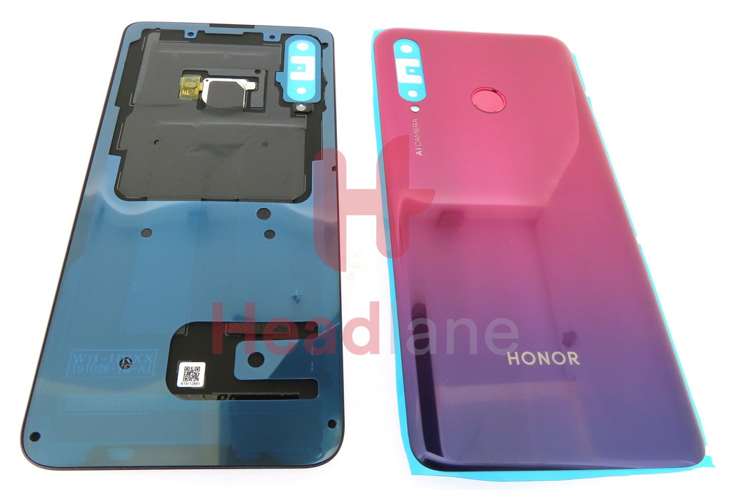 Huawei Honor 20 Lite Back / Battery Cover + Fingerprint Sensor - Red