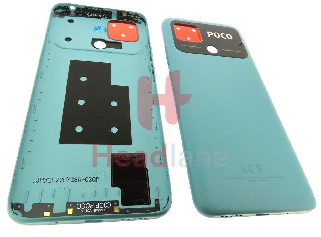 Xiaomi Poco C40 Back / Battery Cover - Green