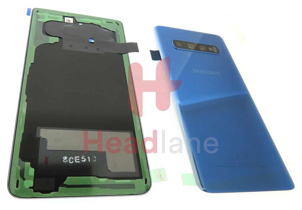 Samsung SM-G973 Galaxy S10 Back / Battery Cover - Prism Blue (DUOS)
