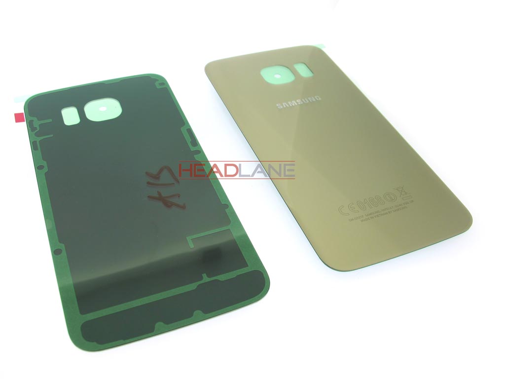 Samsung SM-G925 Galaxy S6 Edge Battery Cover - Gold