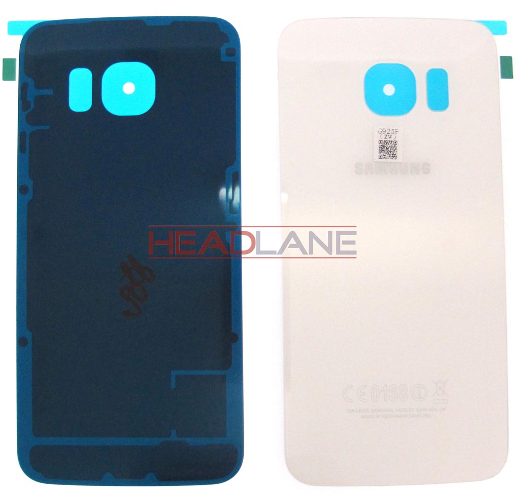 Samsung SM-G925 Galaxy S6 Edge Battery Cover - White