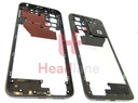 Xiaomi Redmi 10 (2022) Middle Cover / Chassis - Black