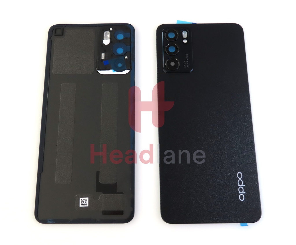 Oppo CPH2251 Reno6 5G Back / Batter Cover - Black