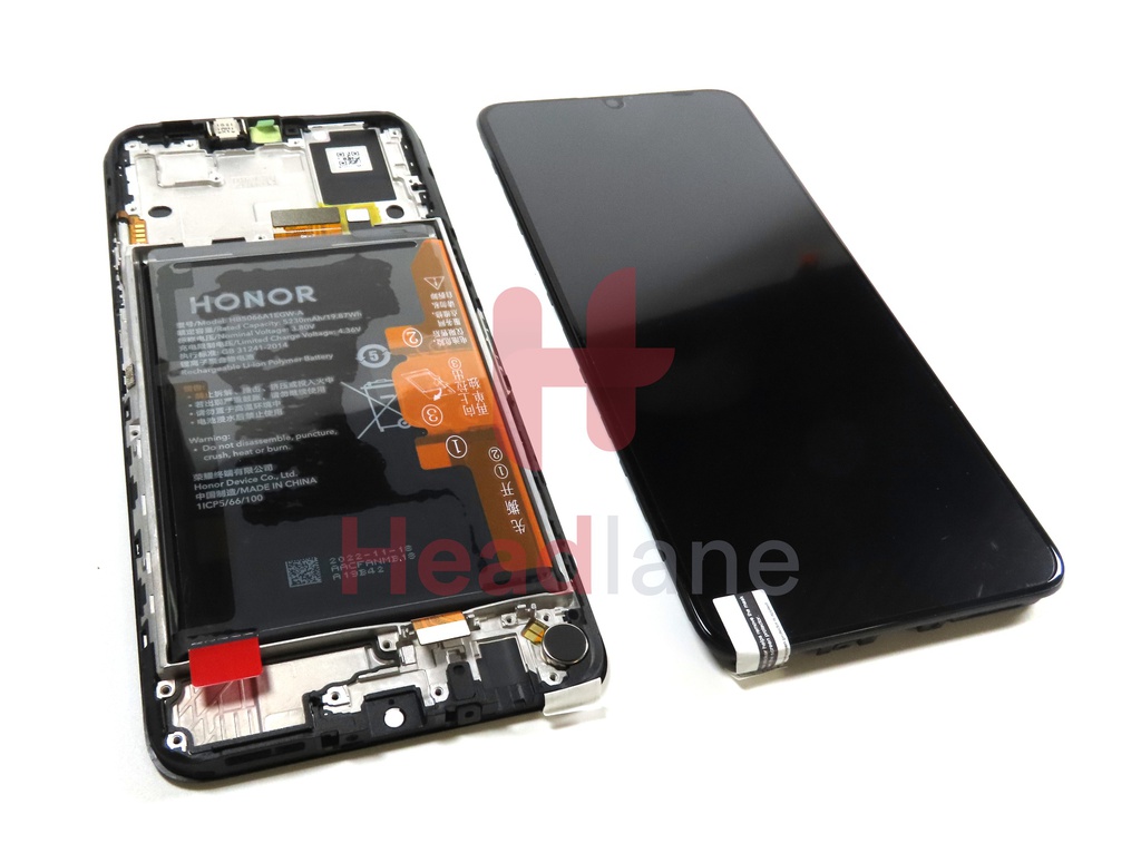 Honor X7a LCD Display / Screen + Touch + Battery Assembly