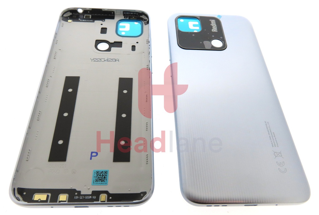 Xiaomi Redmi 10A Back / Battery Cover - Silver
