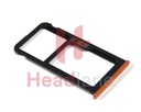 Nokia TA-1046 7+ SIM Card / Memory Card Tray - Copper