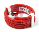 OnePlus 6T USB Cable Type-C 1m - Red
