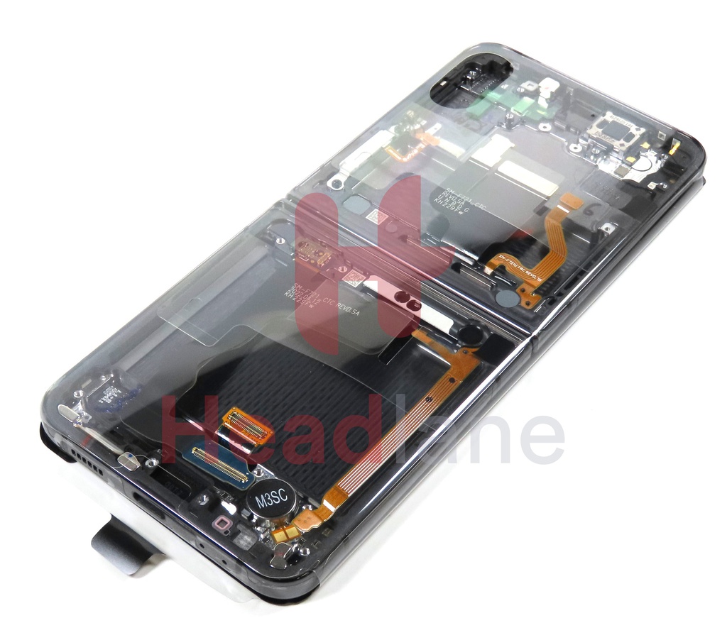 Samsung SM-F721 Galaxy Z Flip4 5G LCD Display / Screen + Touch - Graphite
