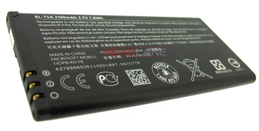 Microsoft Lumia 550 BL-T5A 2100mAH Battery