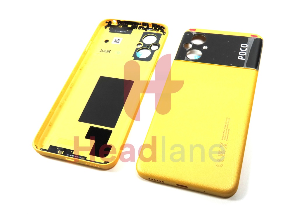 Xiaomi Poco M5 Back / Battery Cover - Yellow
