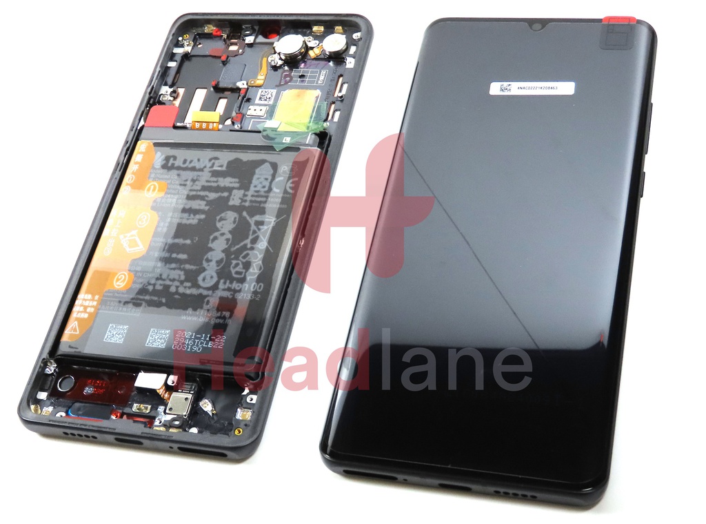 Huawei P30 Pro LCD Display / Screen + Touch + HB486486ECW Battery - Black