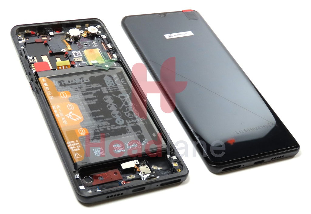 Huawei P30 Pro LCD Display / Screen + Touch + HB486486ECW Battery - Black