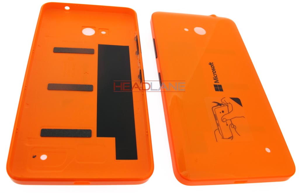 Microsoft Lumia 640 Battery Cover - Orange