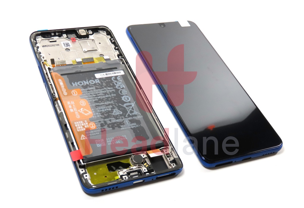 Honor Magic4 Lite / X9 5G LCD Display / Screen + Touch + Battery Assembly - Blue