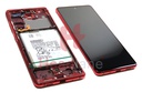 Samsung SM-G780 Galaxy S20 FE 4G LCD Display / Screen + Touch + Battery - Cloud Red
