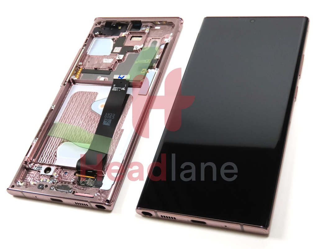 Samsung SM-N986 N985 Galaxy Note 20 Ultra 5G /4G LCD Display / Screen + Touch - Bronze (No Camera)