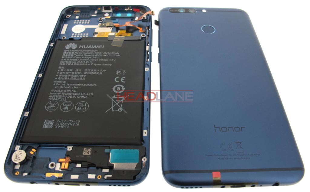 Huawei Honor 8 Pro Battery Cover - Blue