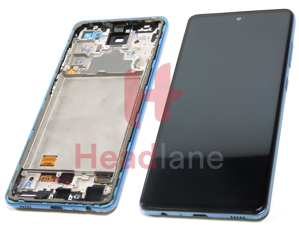 Samsung SM-A725 Galaxy A72 4G LCD Display / Screen + Touch - Blue