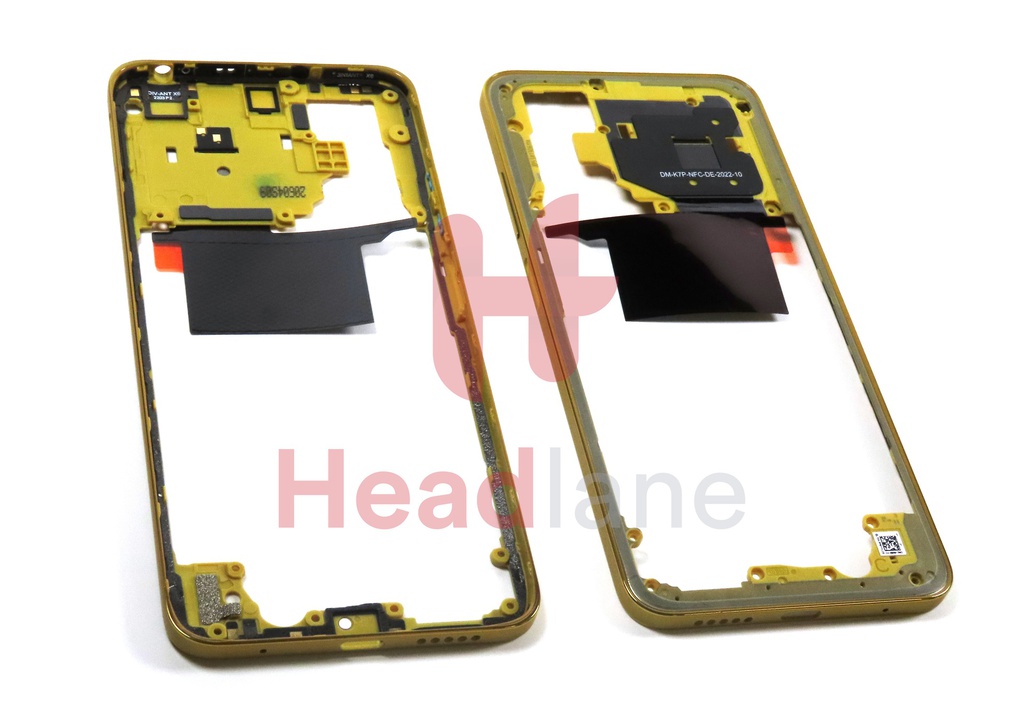 Xiaomi Poco M4 Pro Middle Cover / Chassis - Yellow