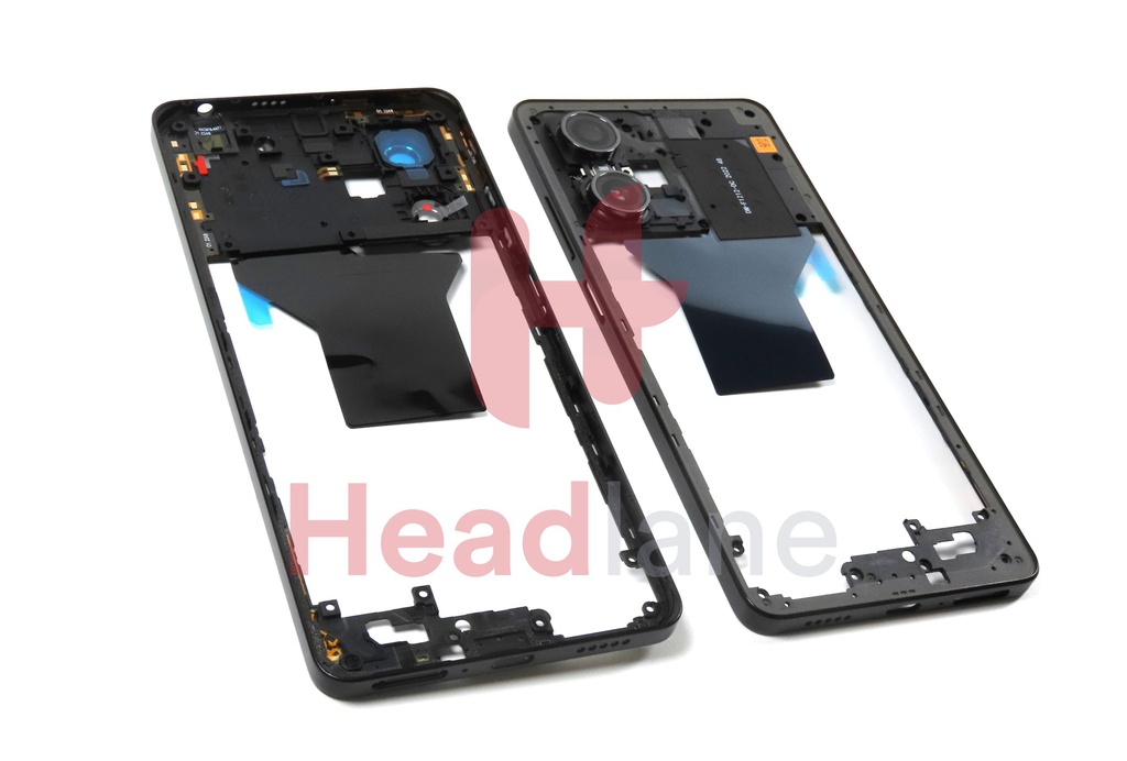 Xiaomi Poco X5 Pro 5G Middle Cover / Chassis - Black