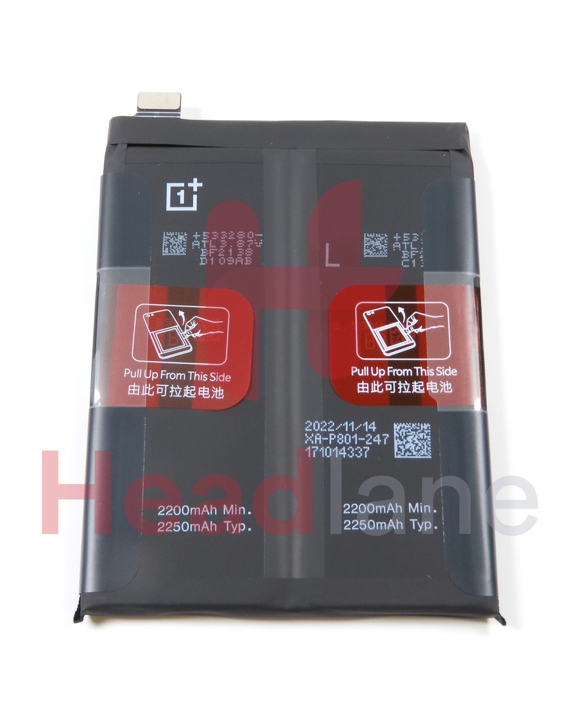 OnePlus 8T BLP801 2250mAh Internal Battery