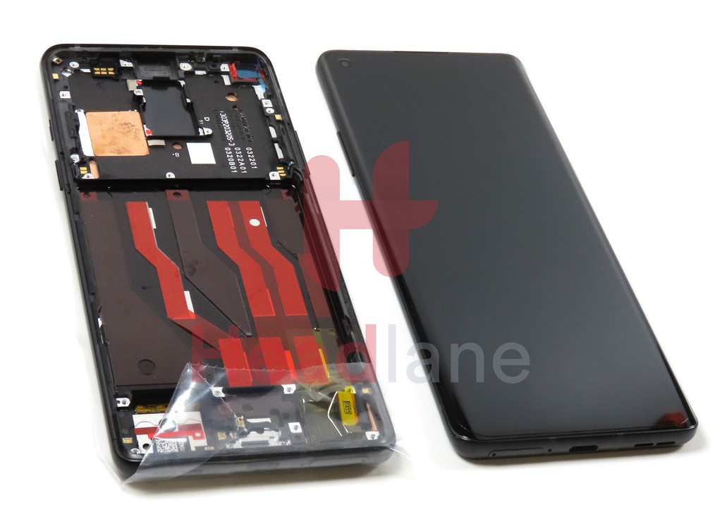 OnePlus 8 LCD Display / Screen + Touch - Onyx Black
