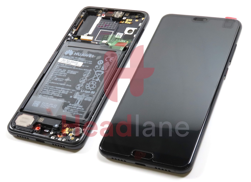 Huawei P20 Pro LCD Display / Screen + Touch + Battery Assembly - Black