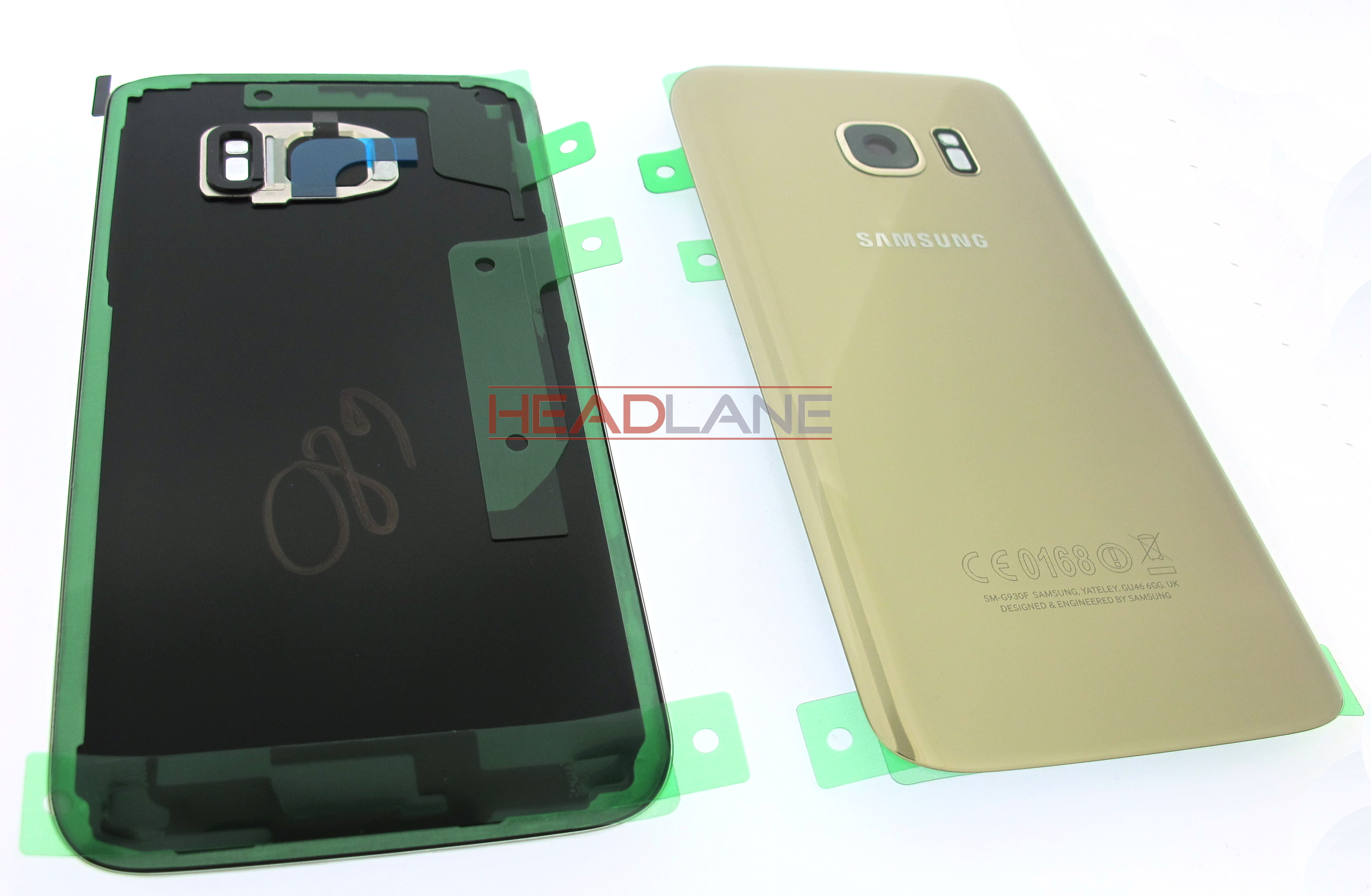 Samsung SM-G930F Galaxy S7 Battery Cover - Gold