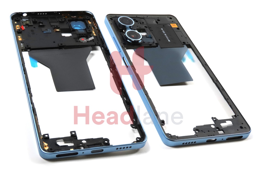 Xiaomi Poco X5 Pro 5G Middle Cover / Chassis - Blue