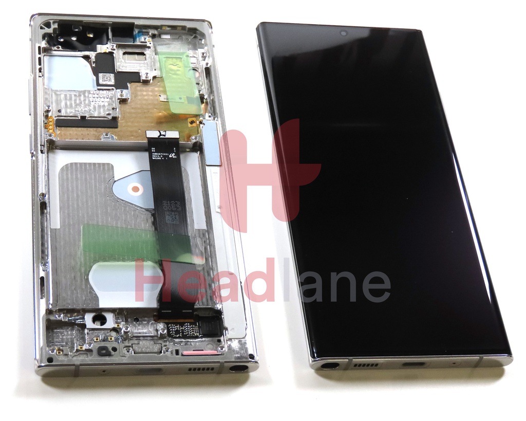 Samsung SM-N986 N985 Galaxy Note 20 Ultra 5G /4G LCD Display / Screen + Touch - White (No Camera)