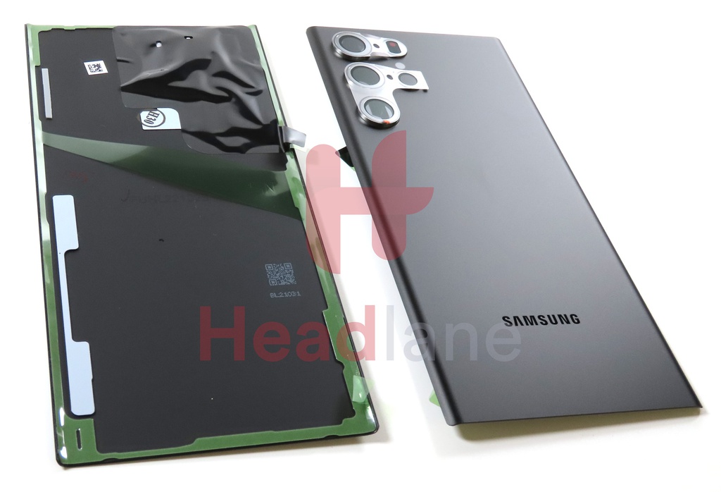 Samsung SM-S908 Galaxy S22 Ultra Back / Battery Cover - Phantom Black (No Printing)
