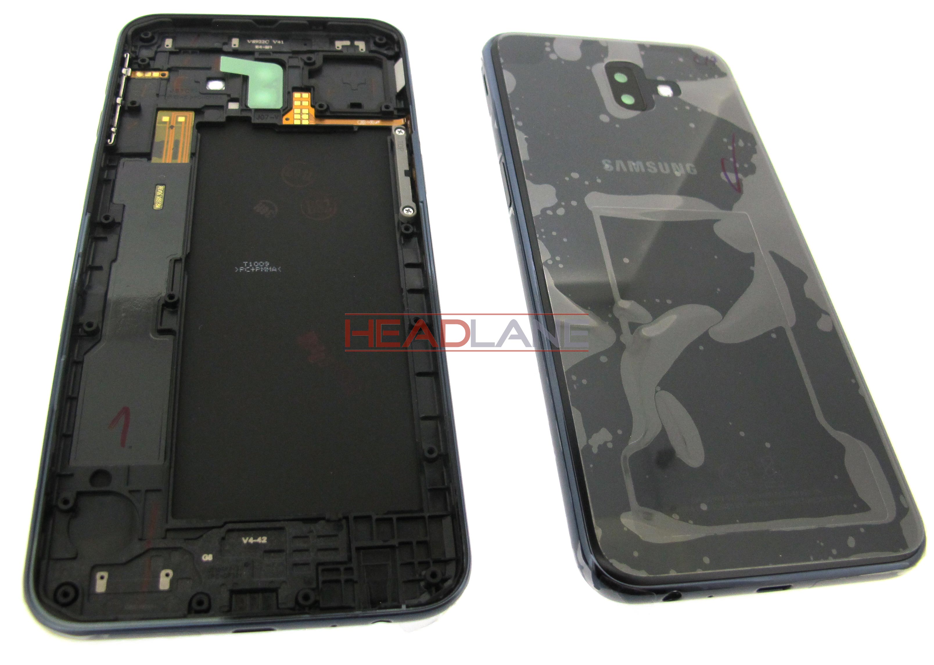 Samsung SM-J610 Galaxy J6+ (2018) Back / Battery Cover - Black