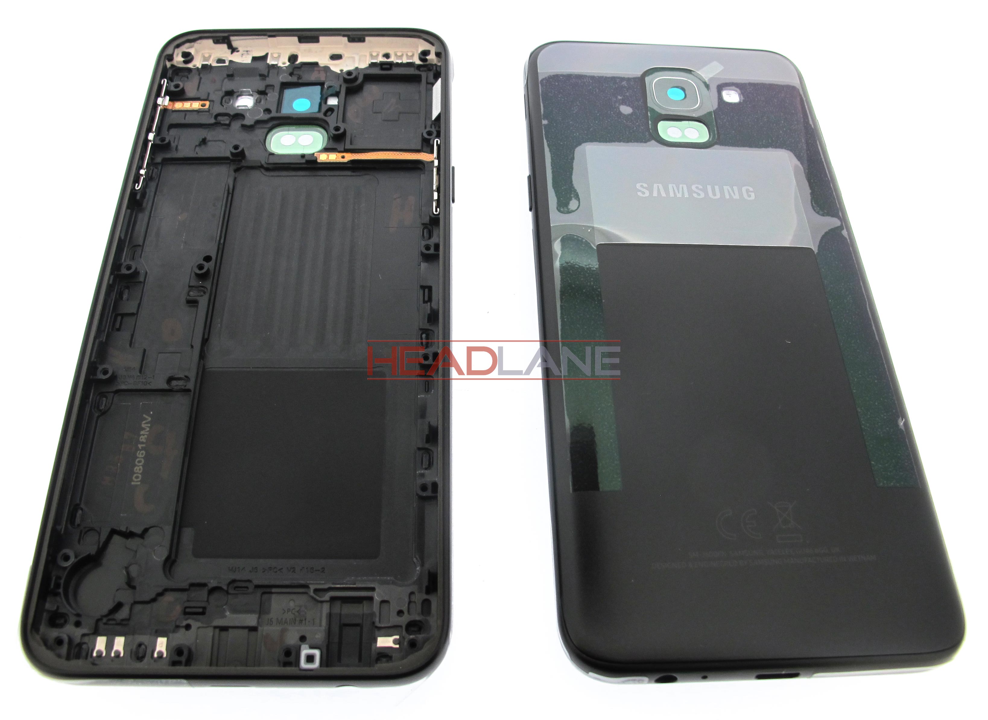 Samsung SM-J600 Galaxy J6 (2018) Back / Battery Cover - Black