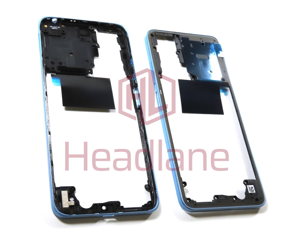 Xiaomi Redmi Note 12S Middle Cover / Chassis - Blue