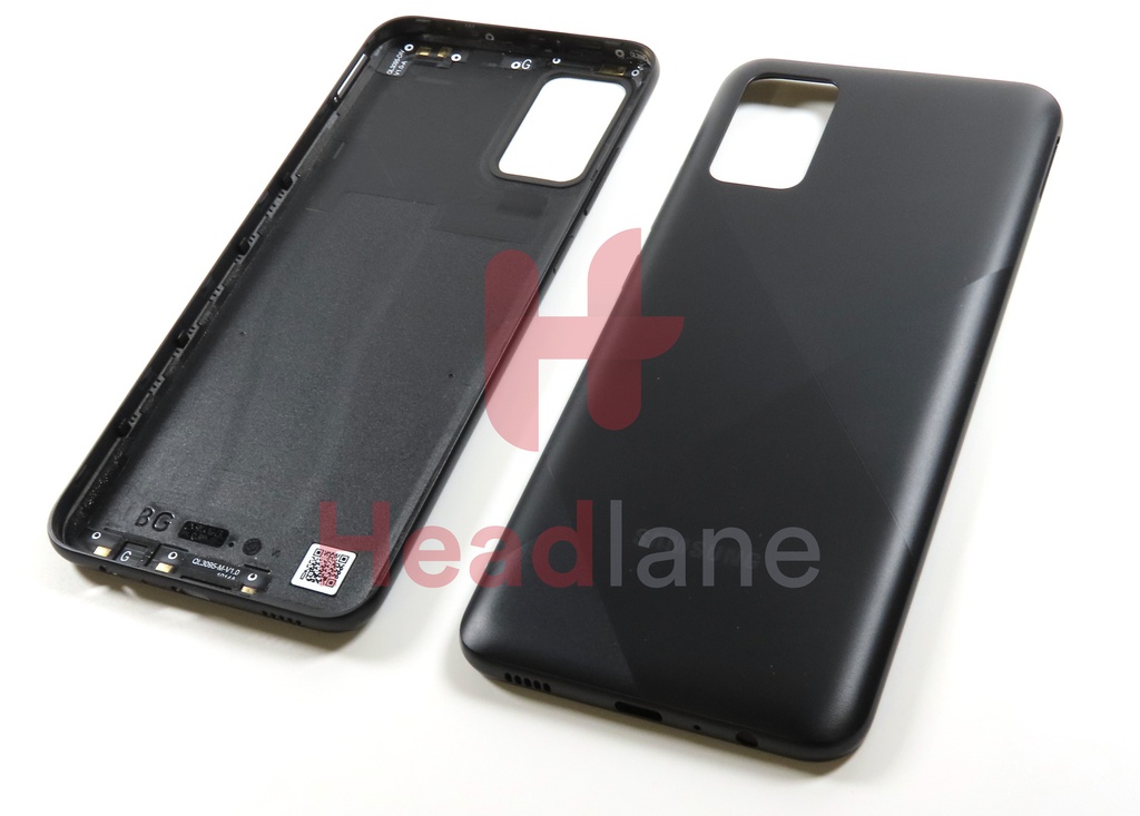 Samsung SM-A025 Galaxy A02s Back / Battery Cover - Black (Non EU Version)