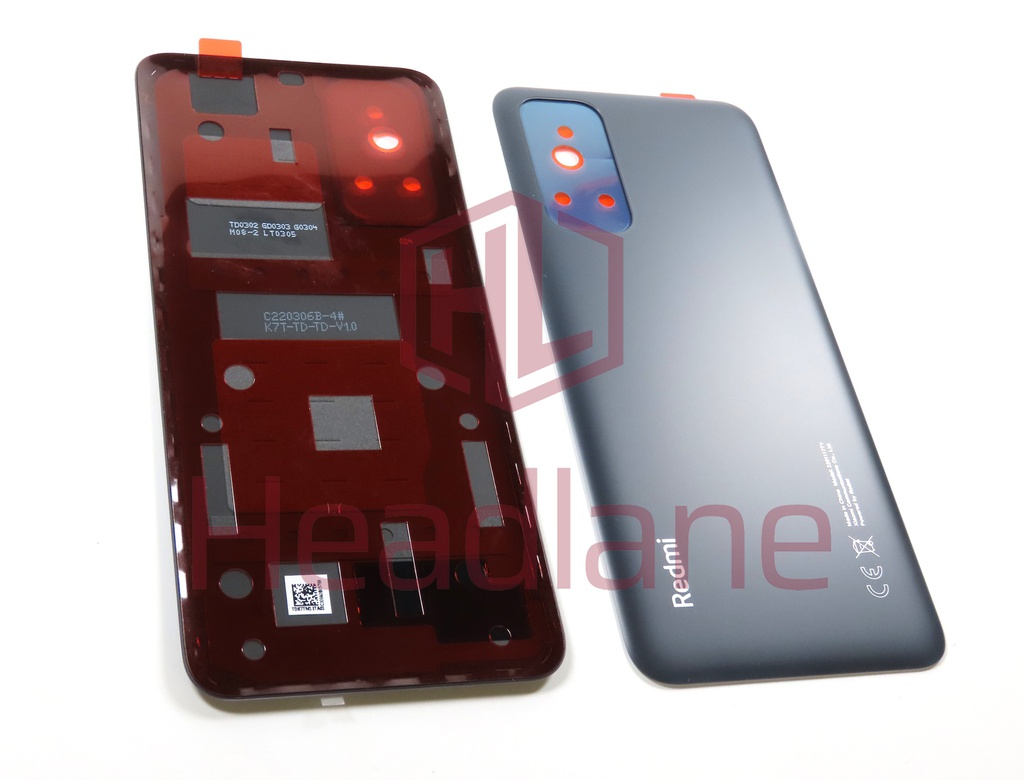 Xiaomi Redmi Note 11 Back / Battery Cover - Black / Grey (NFC)