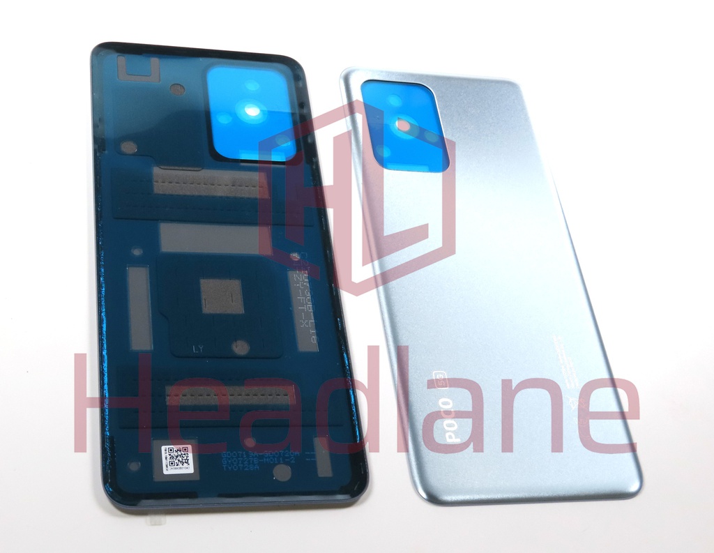 Xiaomi Poco X4 GT Back / Battery Cover - Silver