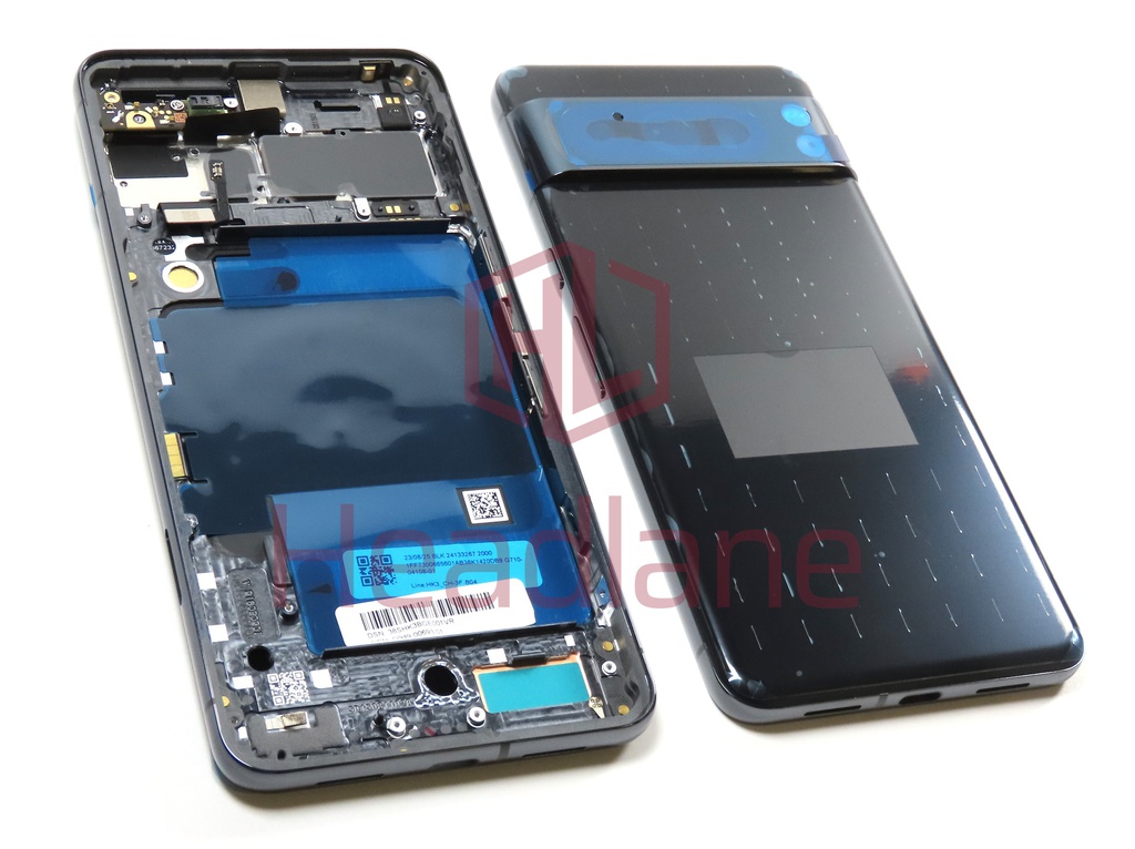 Google Pixel 8 Pro Back / Battery Cover - Black / Obsidian