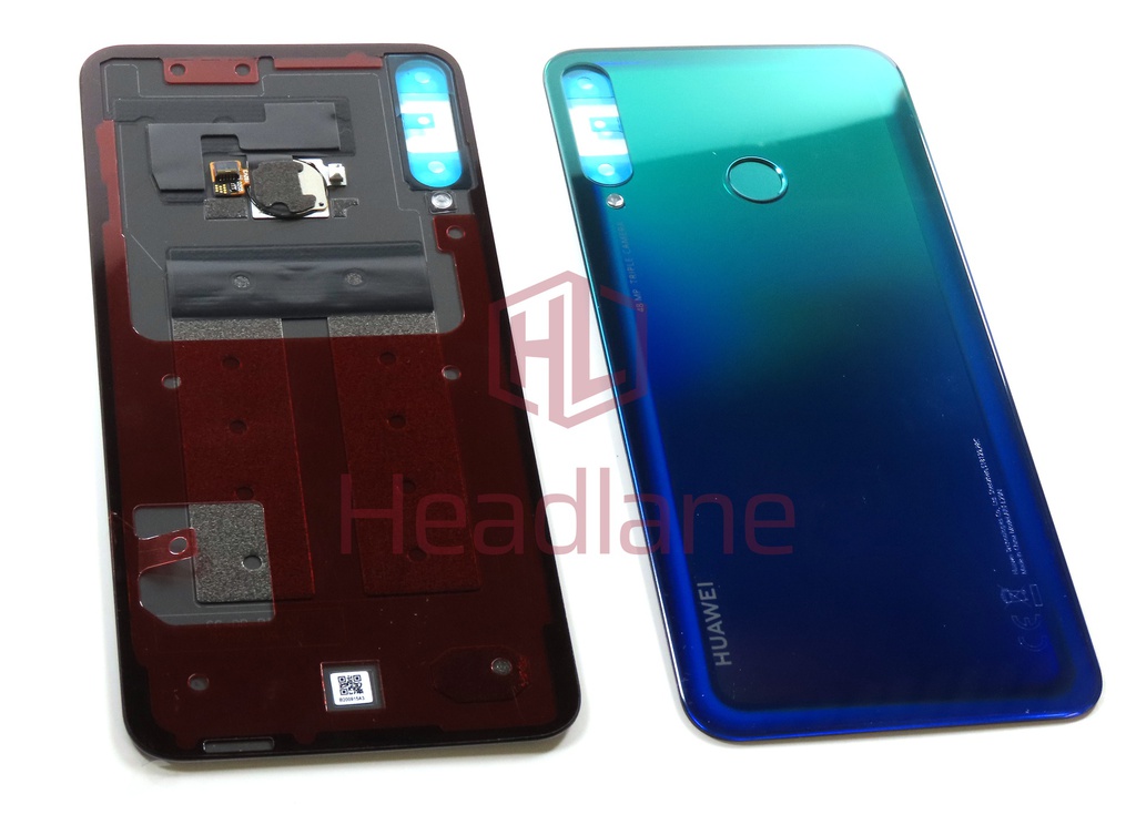 Huawei P40 Lite E Back / Battery Cover - Aurora Blue