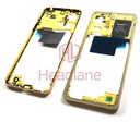 Xiaomi Redmi Note 12 4G Middle Cover / Chassis - Gold (NFC Version)
