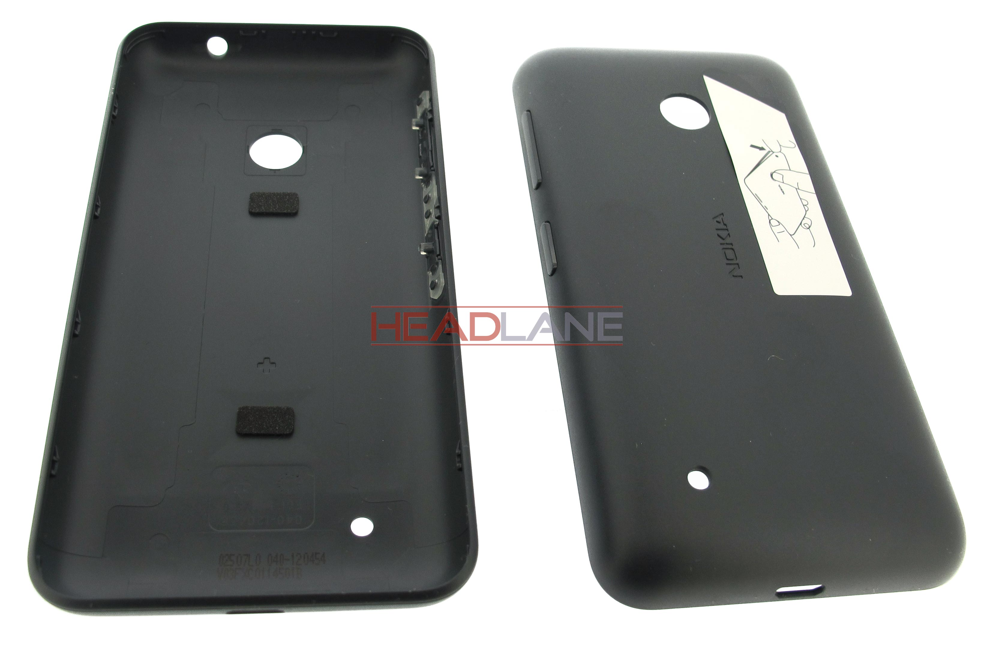 Nokia Lumia 530 Battery Cover - Dark Grey
