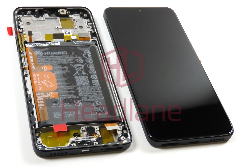 Huawei nova Y90 LCD Display / Screen + Touch + Battery - Black