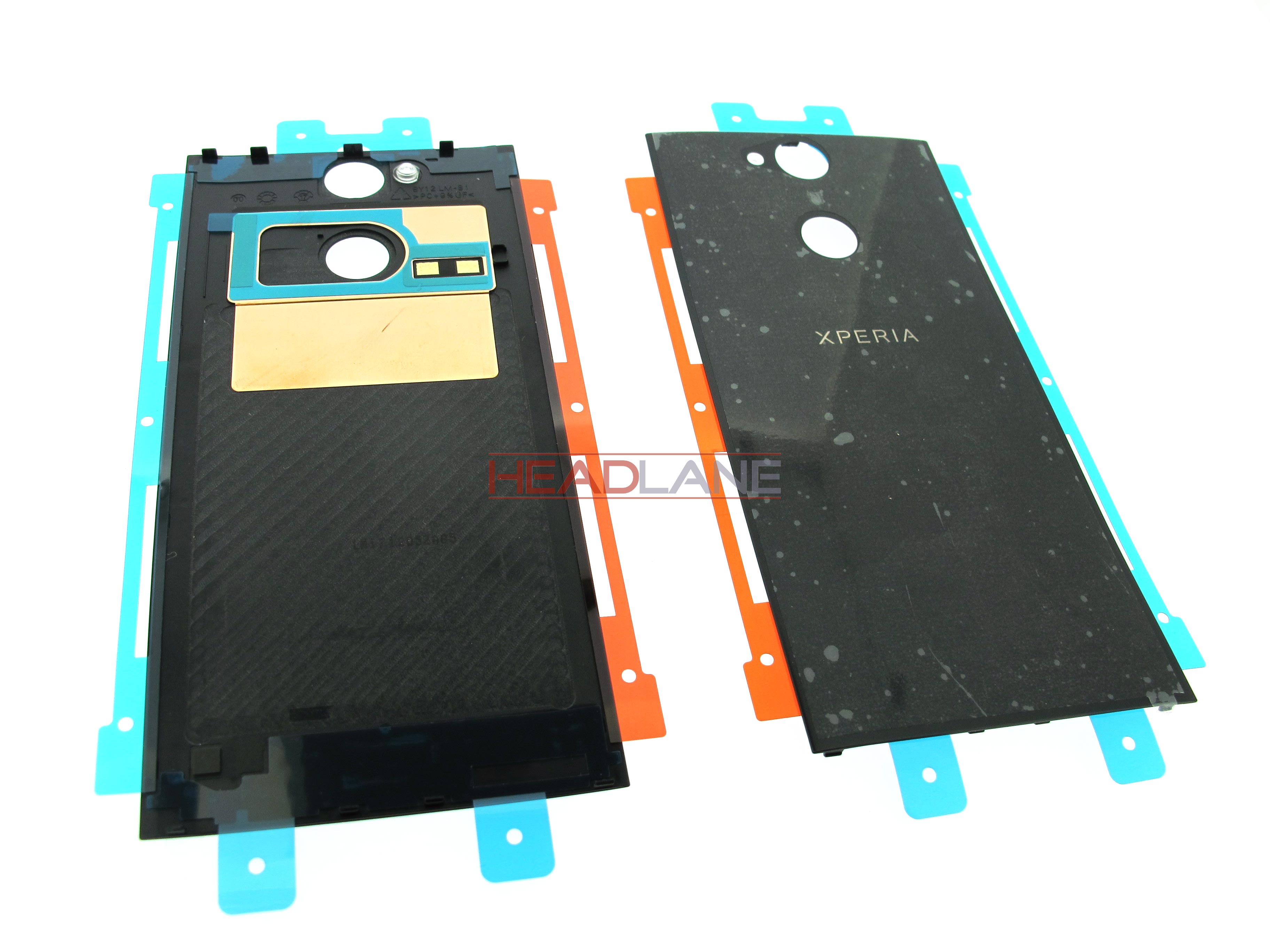 Sony H3113 H4113 Xperia XA2 / XA2 Dual Battery Cover Black